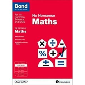 Bond: Maths: No Nonsense. 9-10 Years, Paperback - *** imagine