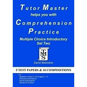 Tutor Master Helps You with Comprehension Practice - Multiple Choice Introductory Set Two, Paperback - David Malindine imagine