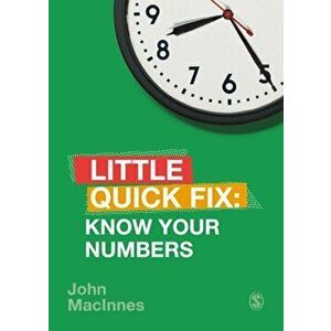 Know Your Numbers. Little Quick Fix, Paperback - John MacInnes imagine