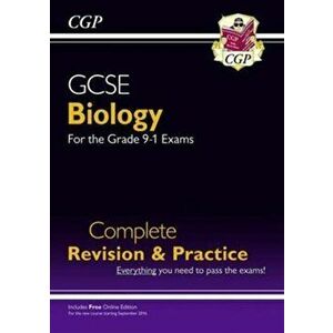 Grade 9-1 GCSE Biology Complete Revision & Practice with Online Edition, Paperback - *** imagine