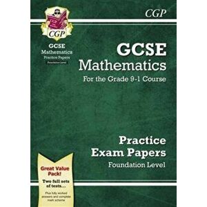 GCSE Maths Practice Papers: Foundation - for the Grade 9-1 Course, Paperback - *** imagine