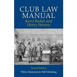 Club Law Manual, Paperback - Henry Stevens imagine