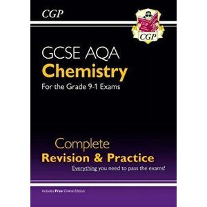 Grade 9-1 GCSE Chemistry AQA Complete Revision & Practice with Online Edition, Paperback - *** imagine