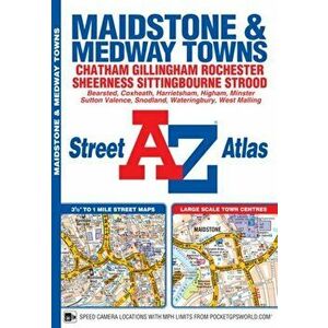 Maidstone & Medway Towns A-Z Street Atlas, Paperback - *** imagine