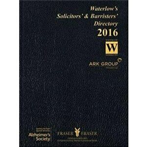 Waterlow's Solicitors' and Barristers' Directory, Paperback - *** imagine
