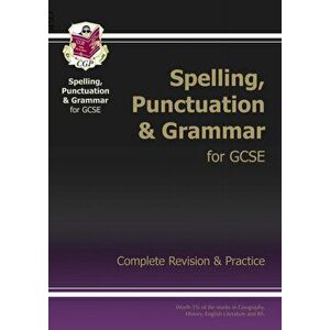 Spelling, Punctuation and Grammar for Grade 9-1 GCSE Complete Study & Practice (with Online Edition), Paperback - *** imagine