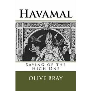 Havamal: Saying of the High One, Paperback - David Padgett imagine