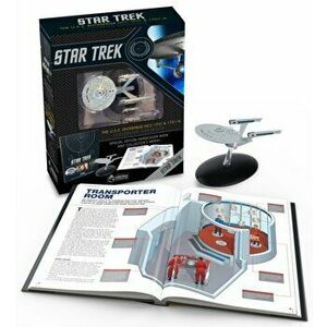 Star Trek: The U.S.S. Enterprise Ncc-1701 Illustrated Handbook Plus Collectible, Paperback - Ben Robinson imagine