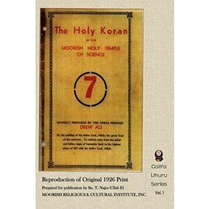 The Holy Koran of the Moorish Holy Temple of Science, Paperback - Timothy Noble Drew Ali imagine