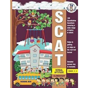 SCAT Verbal Aptitude: SCAT- Elementary - Verbal Aptitude, Paperback - Raksha Pothapragada imagine