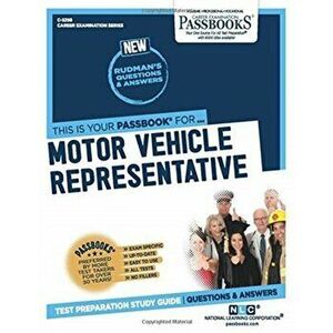 Motor Vehicle Representative, Paperback - National Learning Corporation imagine