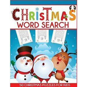 Christmas Word Search Puzzles For Kids, Paperback - Blue Wave Press imagine
