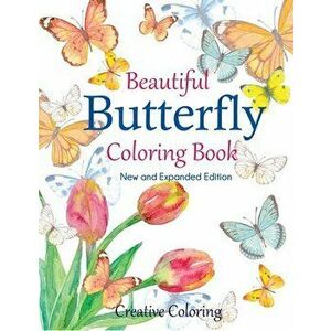 Beautiful Butterfly Designs Coloring Book imagine