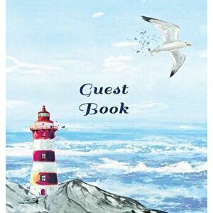 GUEST BOOK FOR VACATION HOME, Visitors Book, Beach House Guest Book, Seaside Retreat Guest Book, Visitor Comments Book.: HARDCOVER: Suitable for Beach imagine