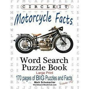 Circle It, Motorcycle Facts, Word Search, Puzzle Book, Paperback - Lowry Global Media LLC imagine