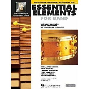Essential Elements for Band Avec Eei: Vol. 1 - Percussions/Percussions Melodiques - Hal Leonard Corp imagine