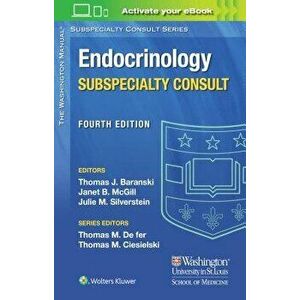 Washington Manual Endocrinology Subspecialty Consult, Paperback - Janet McGill imagine