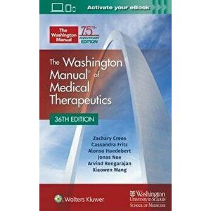 Washington Manual of Medical Therapeutics Spiral, Paperback - Zachary Crees imagine