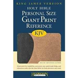 Personal Size Giant Print Reference Bible-KJV - Hendrickson Publishers imagine