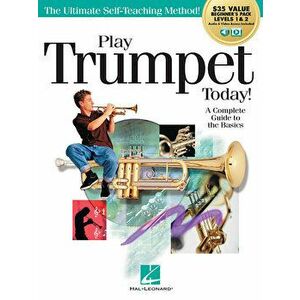 Play Trumpet Today! Beginner's Pack: Method Books 1 & 2 Plus Online Audio & Video, Paperback - Charles Menghini imagine