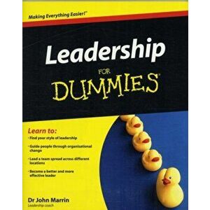 Leadership for Dummies, Paperback - John Marrin imagine