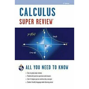 Calculus Super Review, Paperback - Editors of Rea imagine