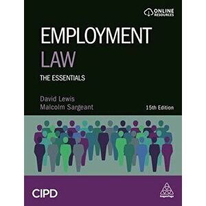 Employment Law: The Essentials, Paperback - David Balaban Lewis imagine