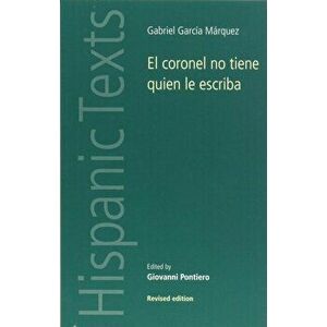 Coronel No Tiene Quien Le Escriba (Revised), Paperback - Gabriel Garcia Marquez imagine
