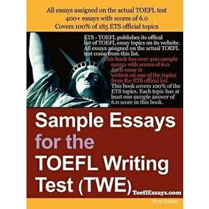 Sample Essays for the TOEFL Writing Test (Twe), Paperback - Anonymous imagine