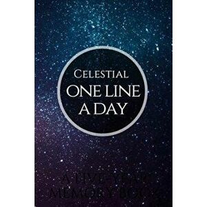 Celestial One Line a Day: A Five-Year Memory Book and Diary, Paperback - Memorylane Imprinting imagine