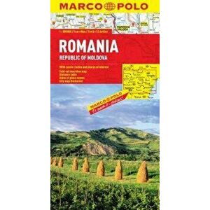 Romania Map: Republic of Moldova - Marco Polo imagine
