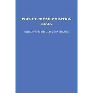 Pocket Commemoration Book, Paperback - Eastern Orthodox Church imagine