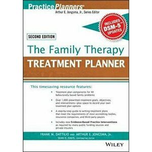 The Family Therapy Treatment Planner, with Dsm-5 Updates, 2nd Edition, Paperback - Frank M. Dattilio imagine