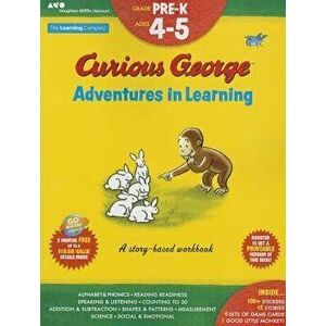 Curious George Adventures in Learning, Pre-K: Story-Based Learning, Paperback - The Learning Company imagine