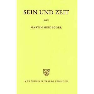 Sein Und Zeit, Hardcover - Martin Heidegger imagine