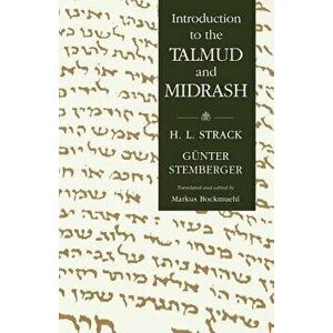 Introduction to the Talmud and Midrash, Paperback - Hermann L. Strack imagine