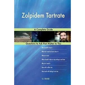 Zolpidem Tartrate; A Complete Guide, Paperback - G. J. Blokdijk imagine