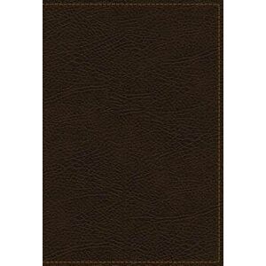 The King James Study Bible, Bonded Leather, Brown, Indexed, Full-Color Edition - Thomas Nelson imagine