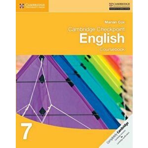 Cambridge Checkpoint English Coursebook 7, Paperback - Marian Cox imagine