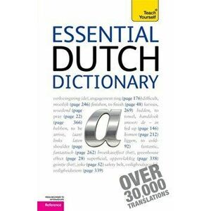 Essential Dutch Dictionary: Teach Yourself, Paperback - Dennis Strik imagine
