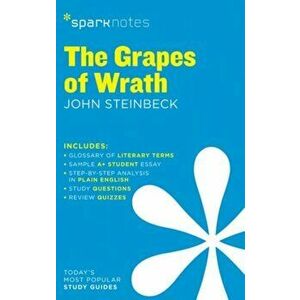 Grapes of Wrath SparkNotes Literature Guide, Paperback - *** imagine