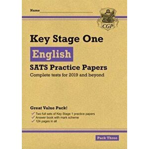 New KS1 English SATS Practice Papers: Pack 3 (for the 2020 tests), Paperback - CGP Books imagine