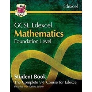 New Grade 9-1 GCSE Maths Edexcel Student Book - Foundation (with Online Edition), Paperback - CGP Books imagine