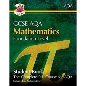New Grade 9-1 GCSE Maths AQA Student Book - Foundation (with Online Edition), Paperback - CGP Books imagine