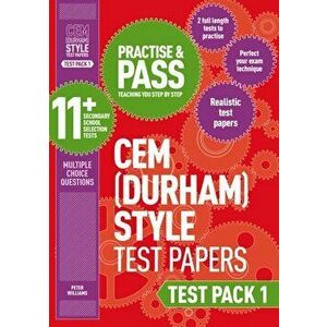 Practise and Pass 11+ CEM Test Papers - Test Pack 1, Paperback - Peter Williams imagine