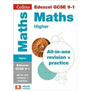 Grade 9-1 GCSE Maths Higher Edexcel All-inOne Complete Revision and Practice (with free flashcard download), Paperback - *** imagine