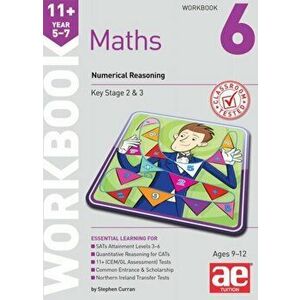 11+ Maths Year 5-7 Workbook 6. Numerical Reasoning, Paperback - Stephen C. Curran imagine