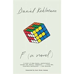 F. A Novel, Paperback - Daniel Kehlmann imagine