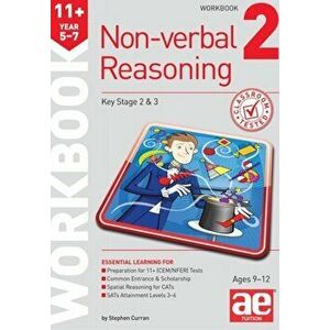 11+ Non-verbal Reasoning Year 5-7 Workbook 2. Including Multiple-choice Test Technique, Paperback - Andrea F. Richardson imagine