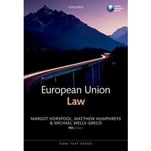 European Union Law, Paperback - Michael Wells-Greco imagine